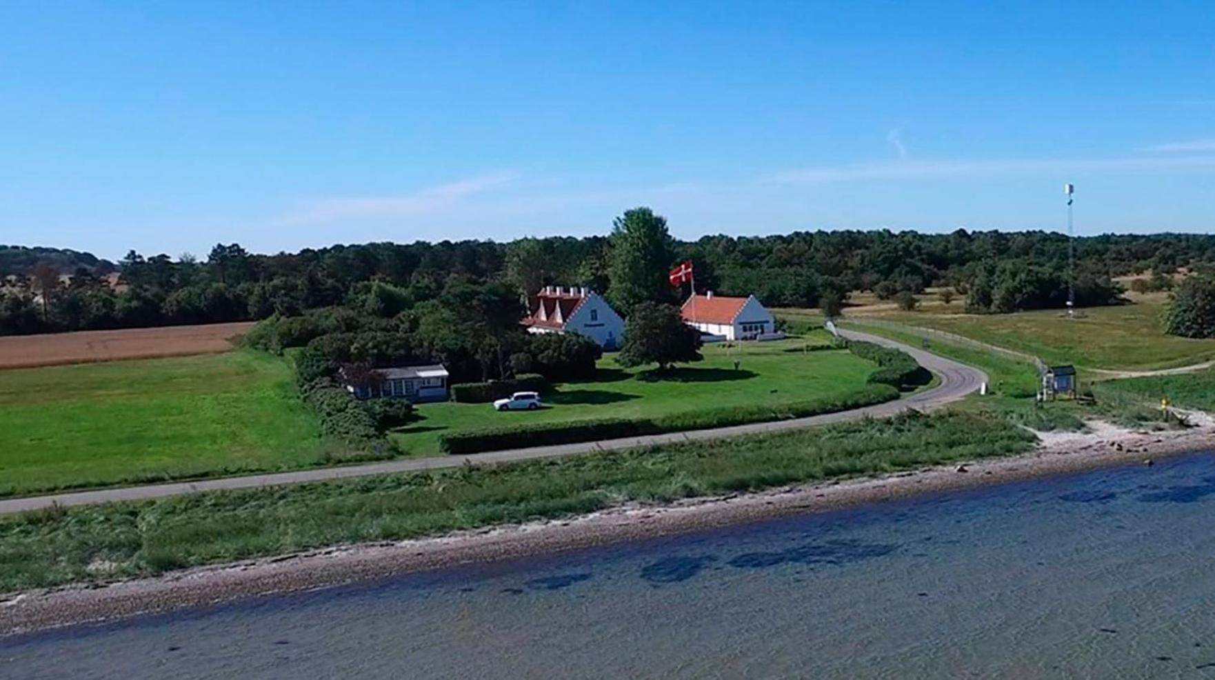 Djursland Lystrup Strand Ferieboliger Allingabro Экстерьер фото